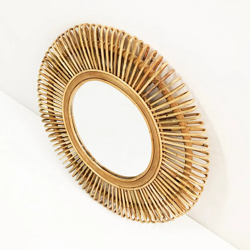 Rattan Mirror 27D