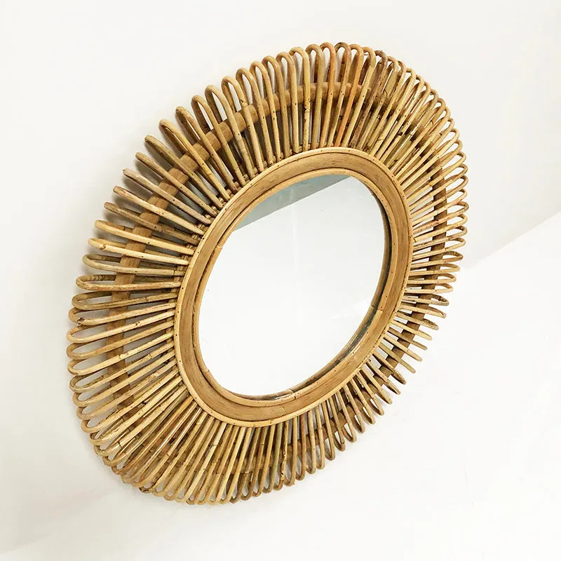 Rattan Mirror 27D