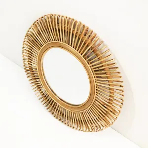 Rattan Mirror 27D