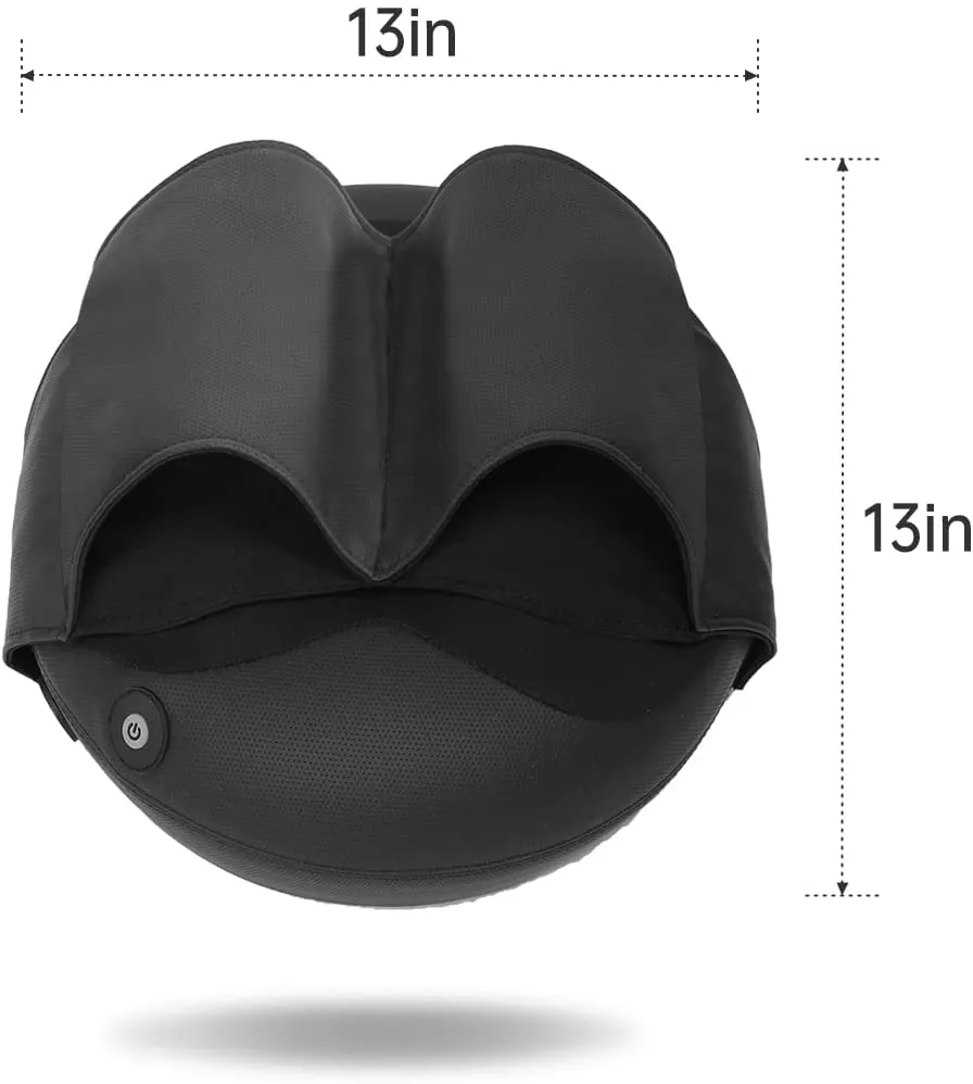 Real Relax 2-in-1 Shiatsu Foot and Back Massager with Heat