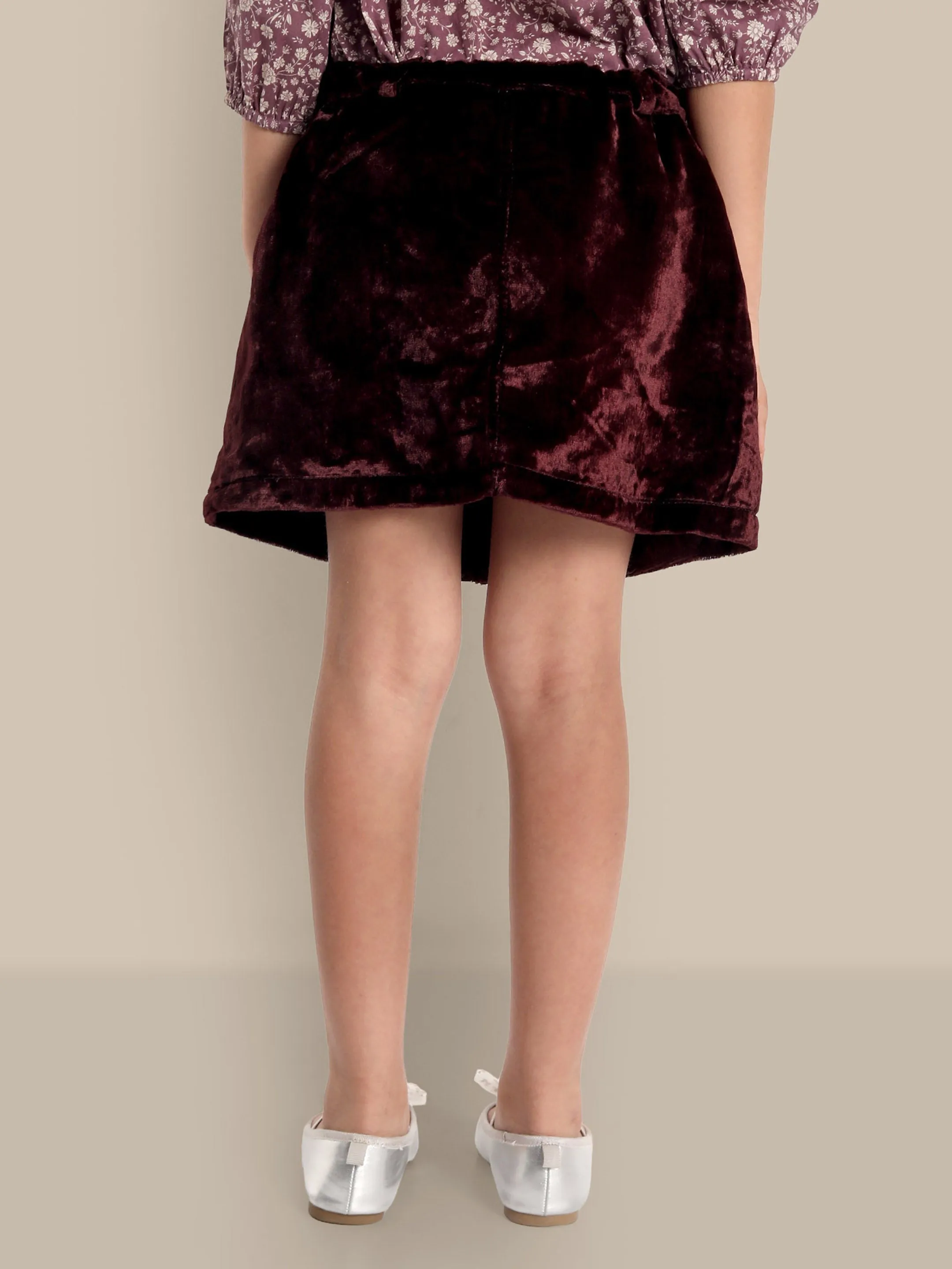 Remi Girls Skirt - Purple