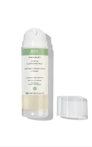 Ren Clean Skincare Evercalm Gentle Cleansing Milk