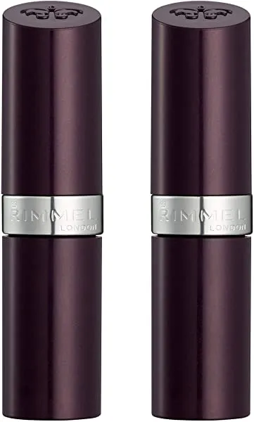 Rimmel Lasting Finish Extreme Lipstick, Coffee Shimmer, 0.14 Fl Oz, Pack of 2