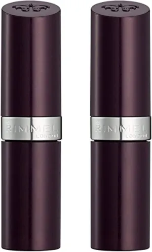 Rimmel Lasting Finish Extreme Lipstick, Coffee Shimmer, 0.14 Fl Oz, Pack of 2