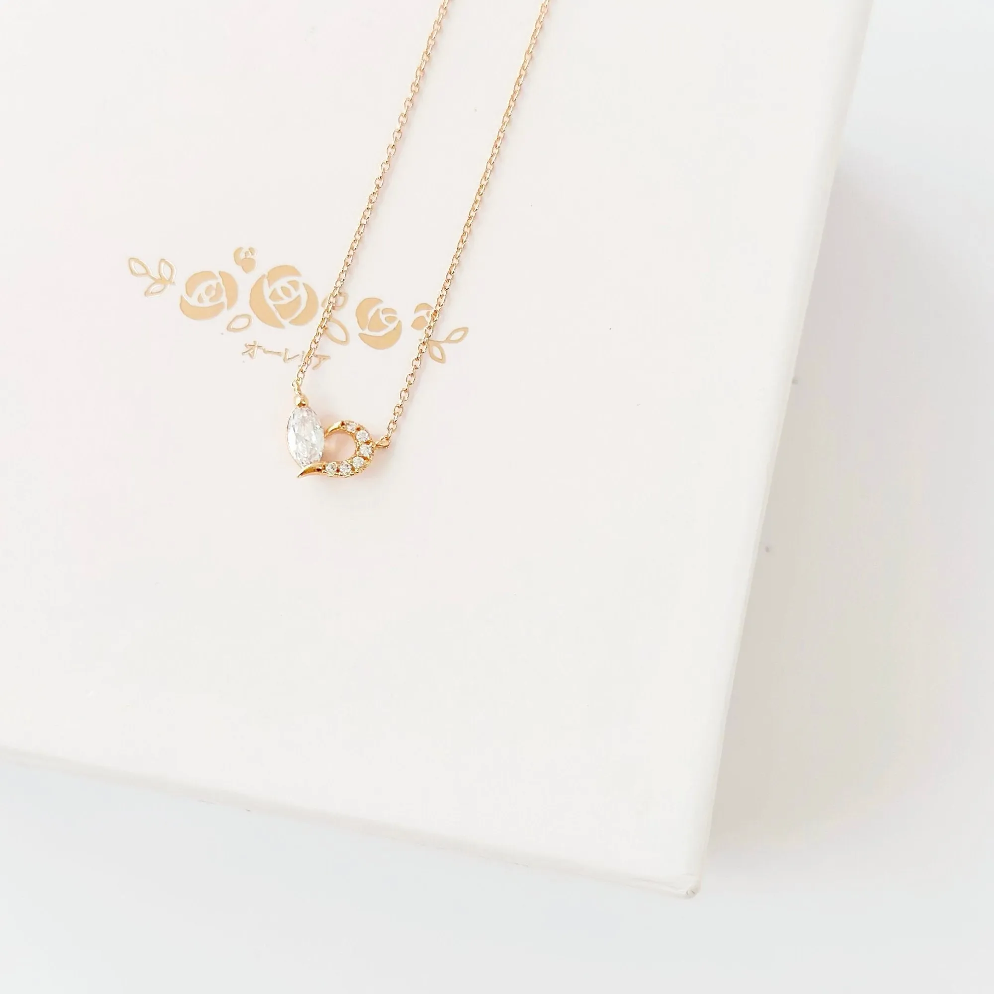 Rose Gold Pure Love Necklace