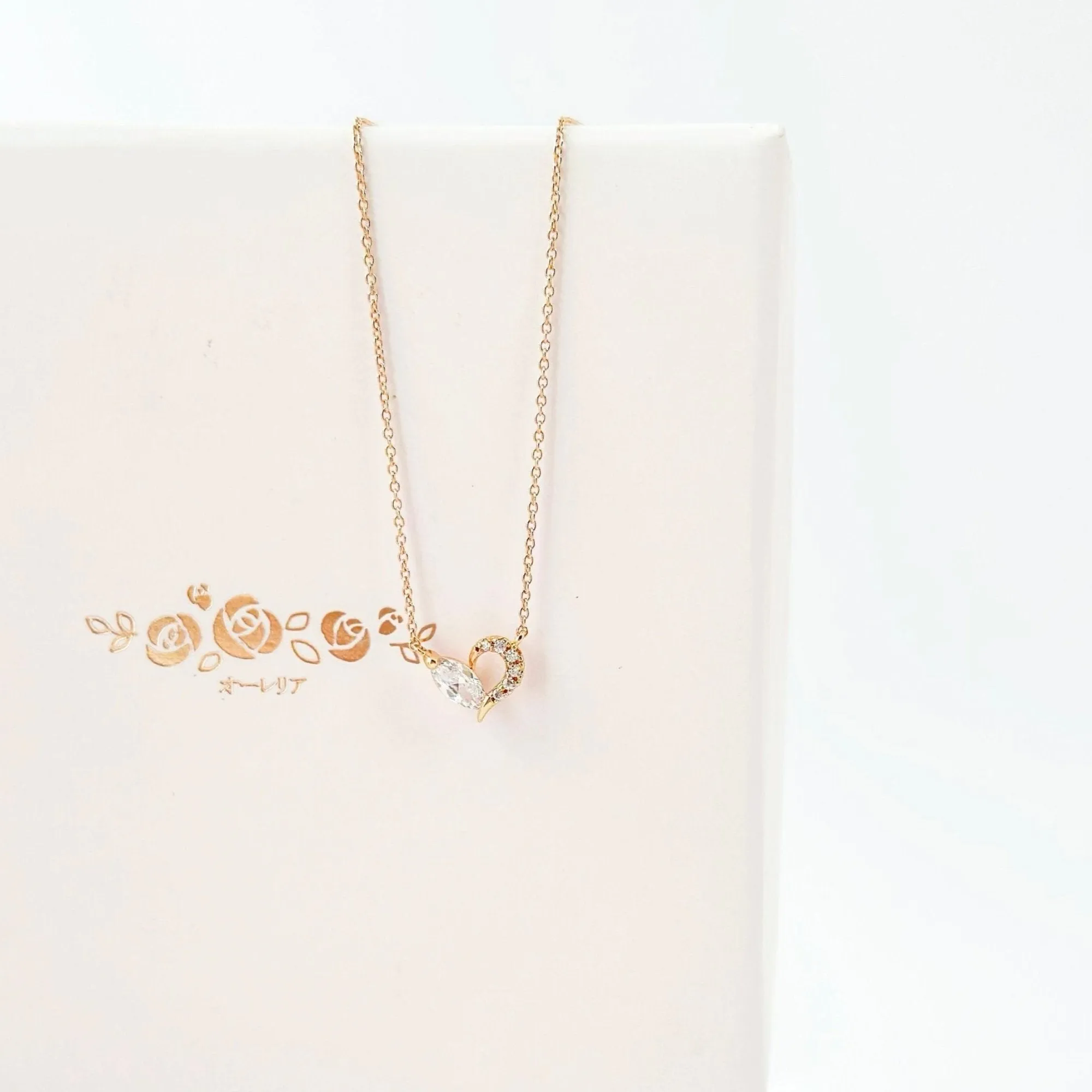 Rose Gold Pure Love Necklace