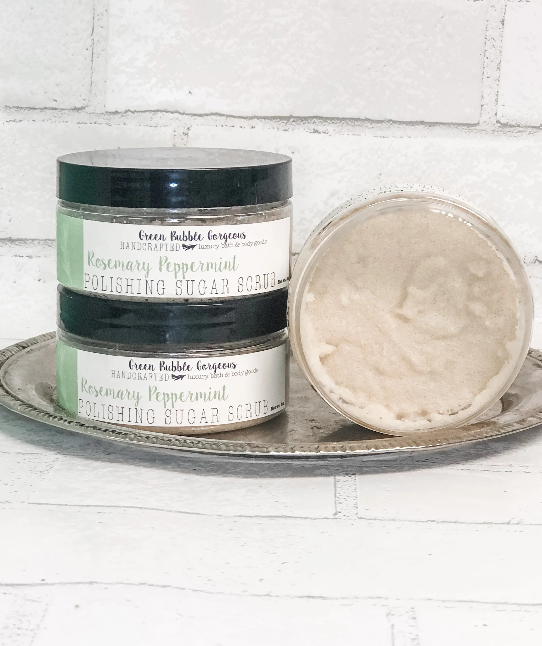 Rosemary Peppermint Polishing Sugar Scrub