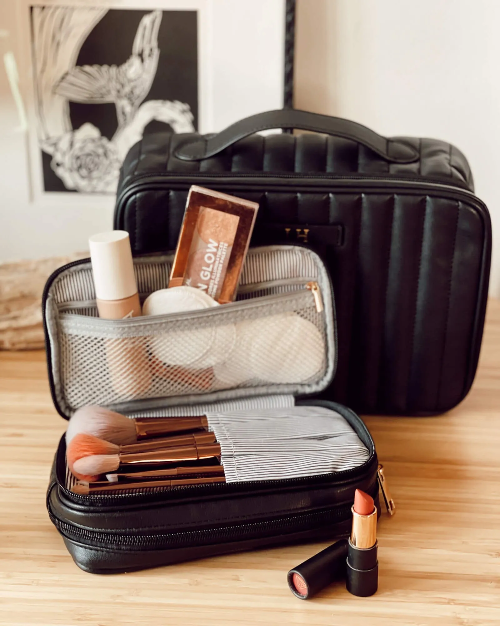Rosie Cosmetic Case - Black