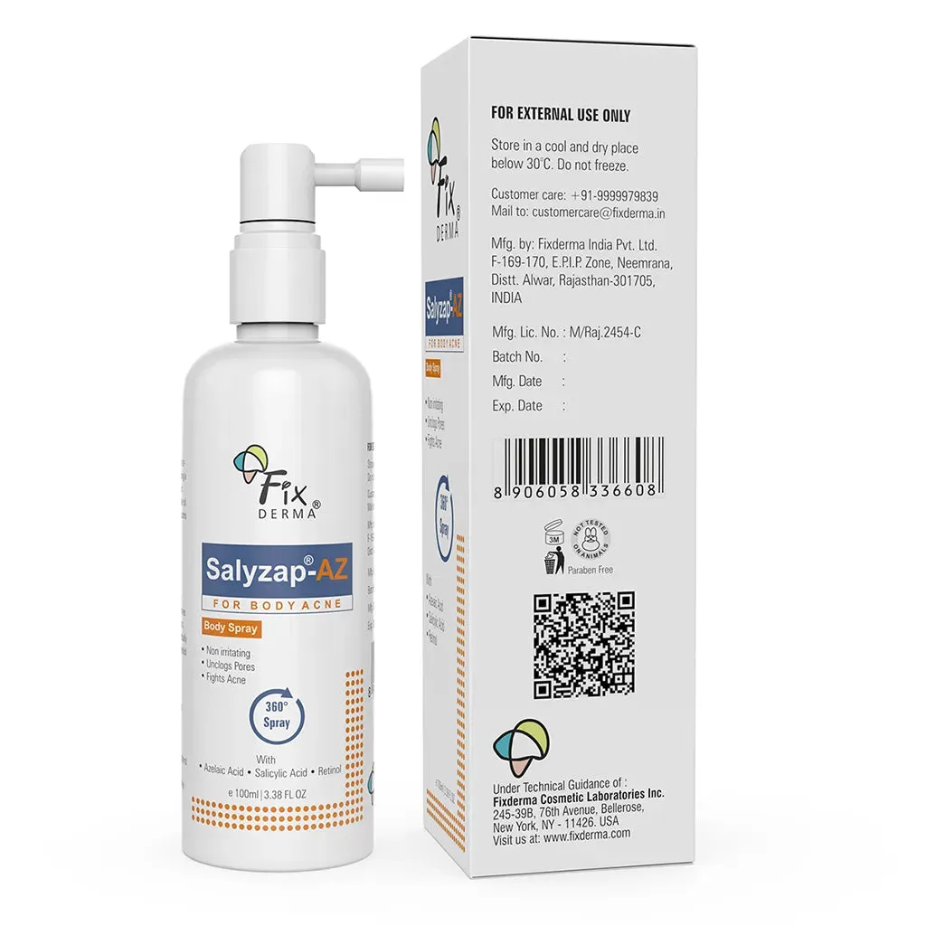 Salyzap-AZ Body Spray