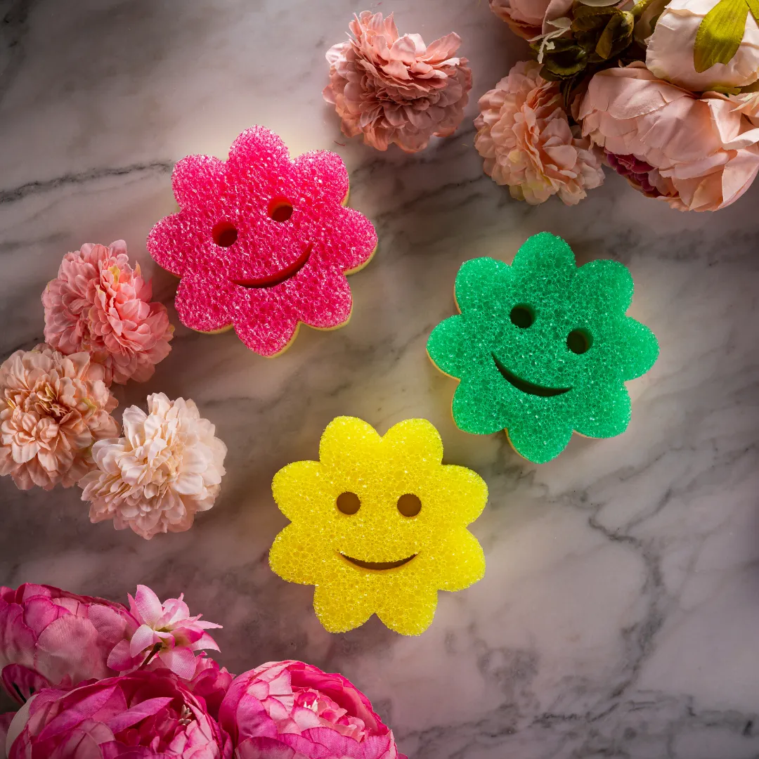 Scrub Mommy Power Flower (3ct)