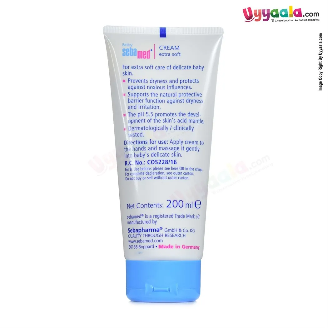 Sebamed Extra Soft Baby Cream with Jojoba Oil - 200ml