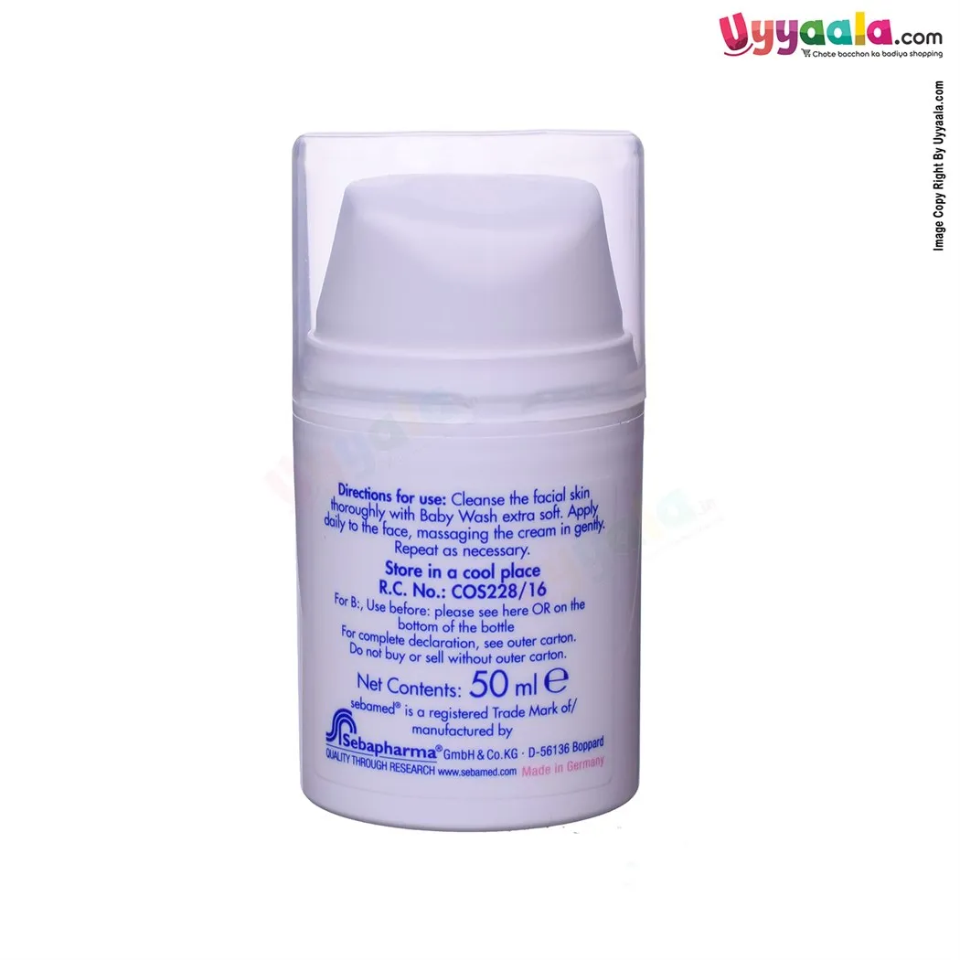 Sebamed Protective Baby Facial Cream with Vitamin E - 50ml
