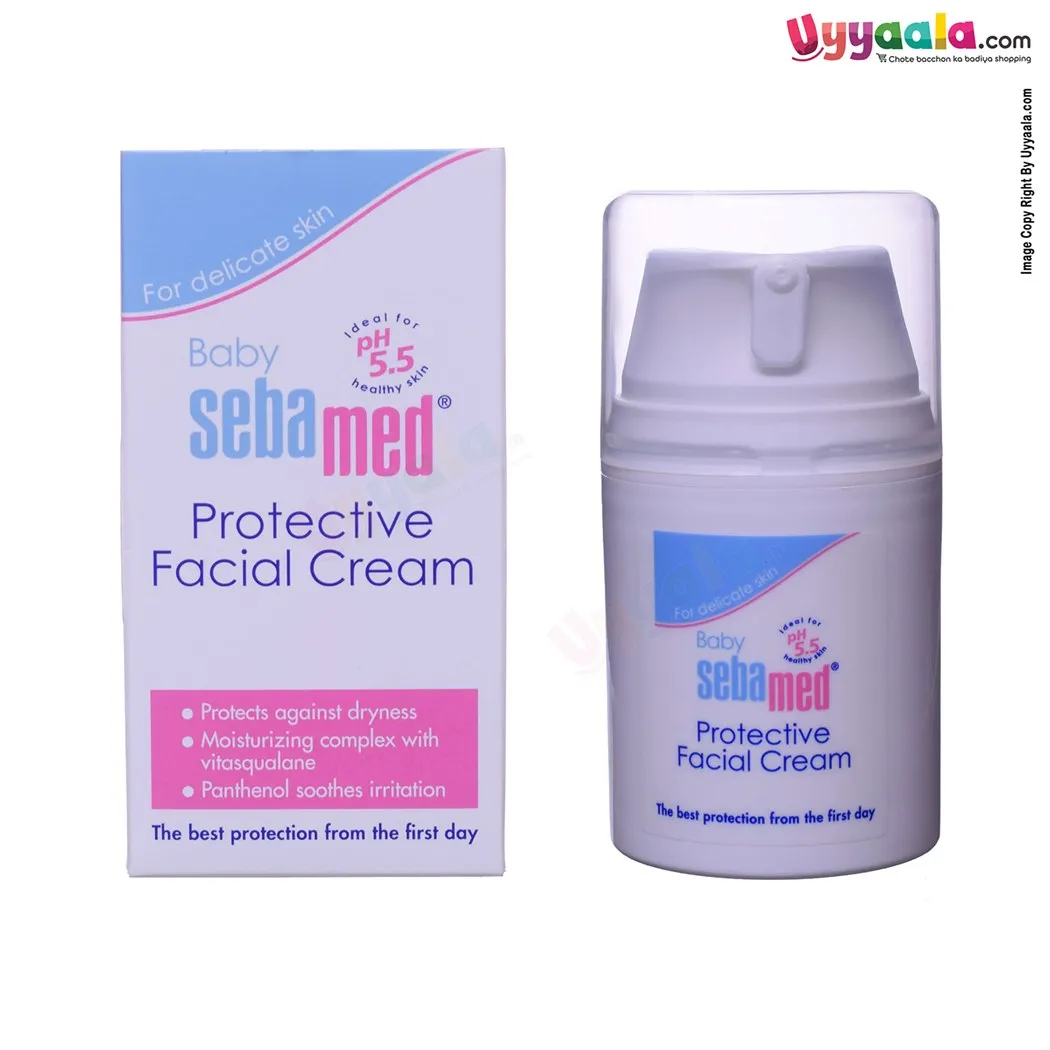 Sebamed Protective Baby Facial Cream with Vitamin E - 50ml