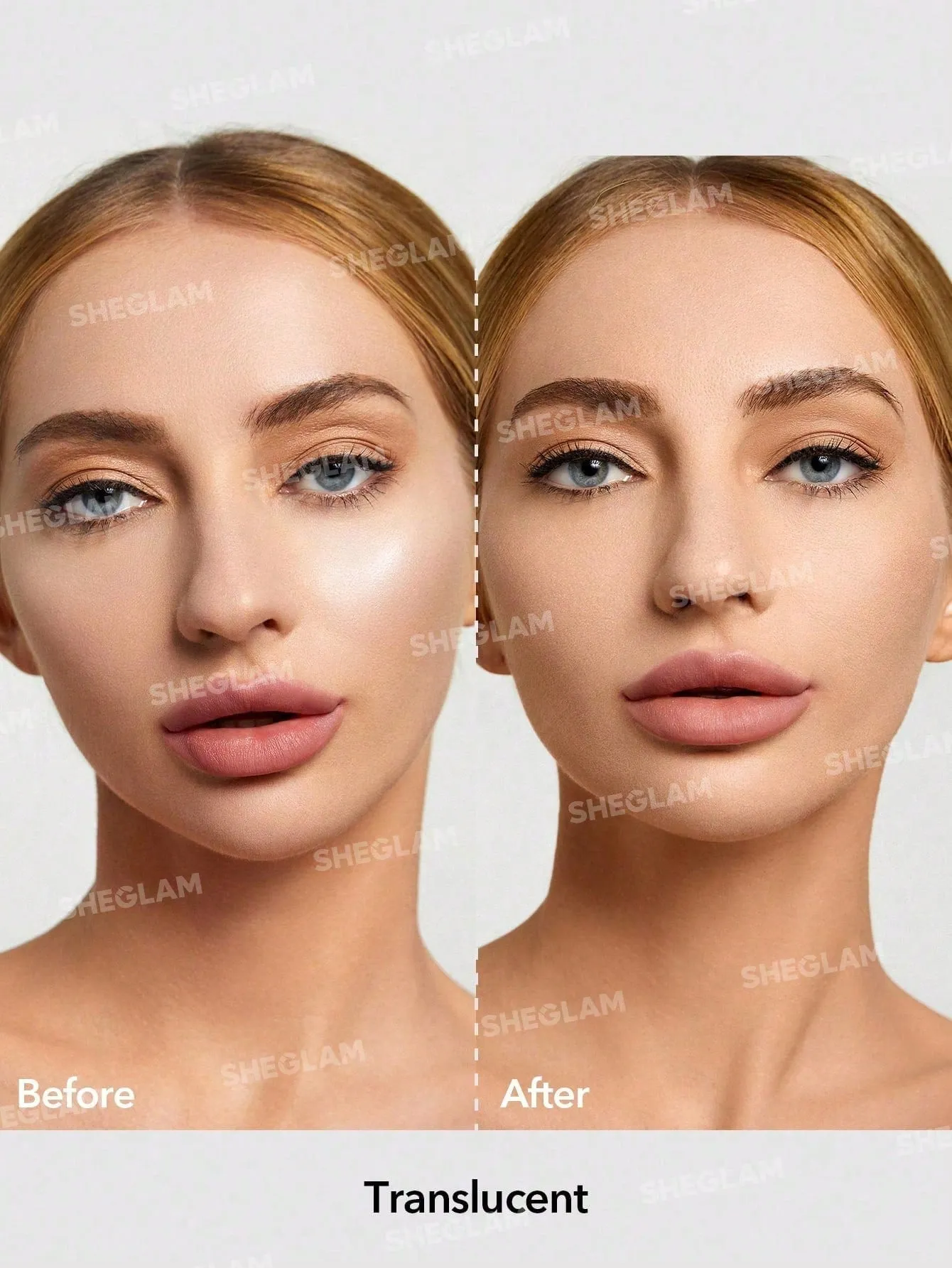 SHEGLAM Baked Glow Setting Powder-Translucent  Oil Control Loose Setting Powder