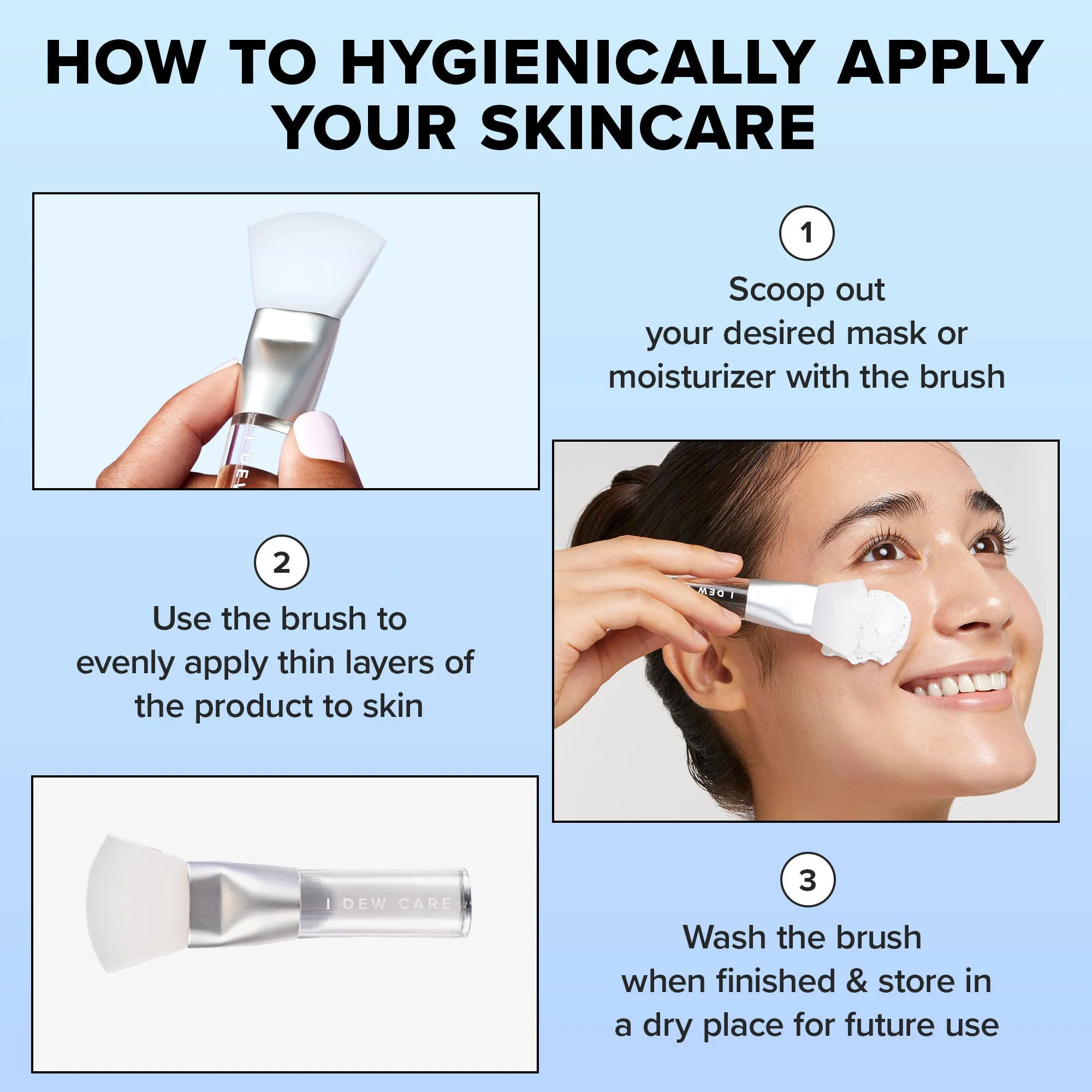 Silicone Mask Brush