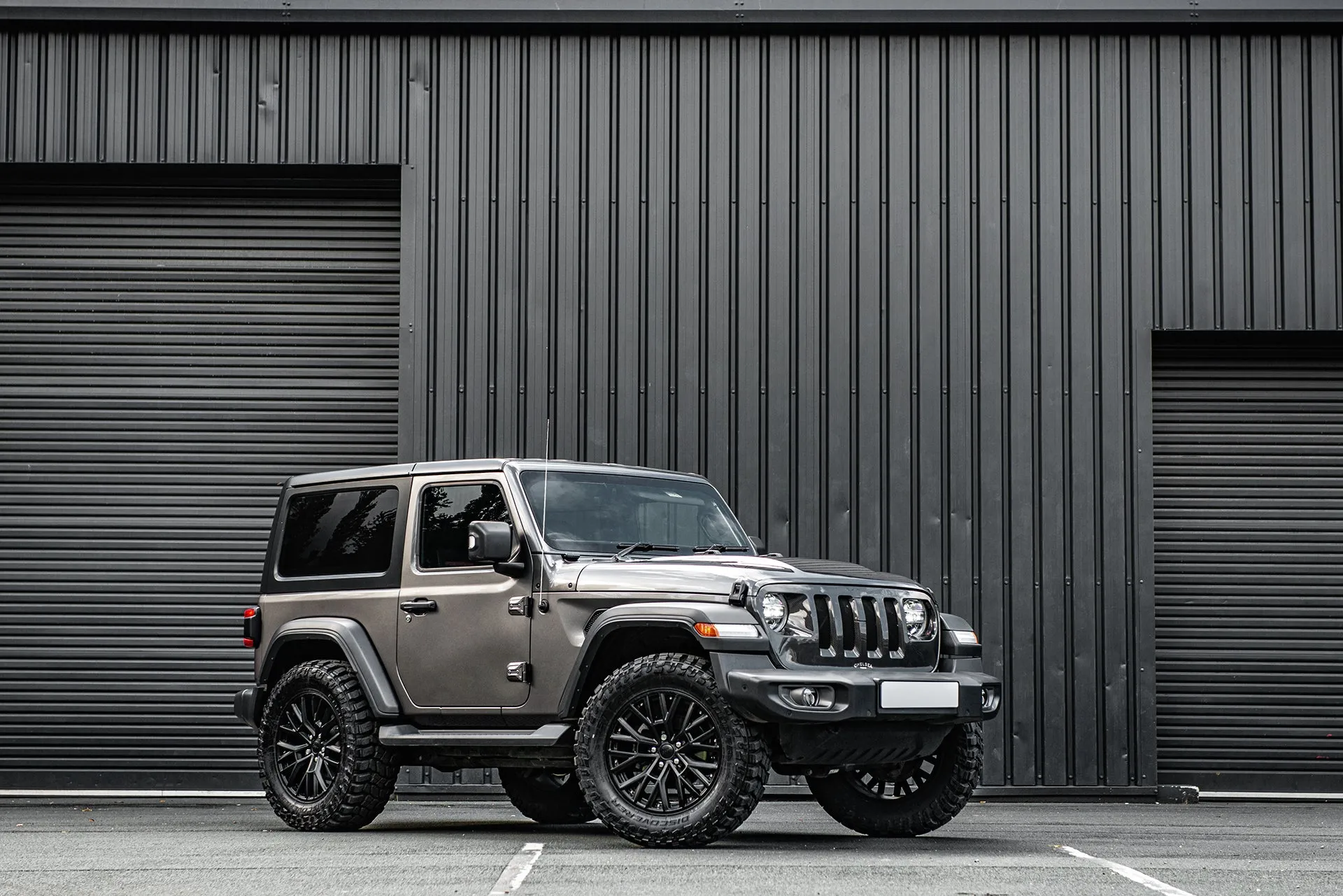 Silver Edition Of Jeep Wrangler JL 2 Door