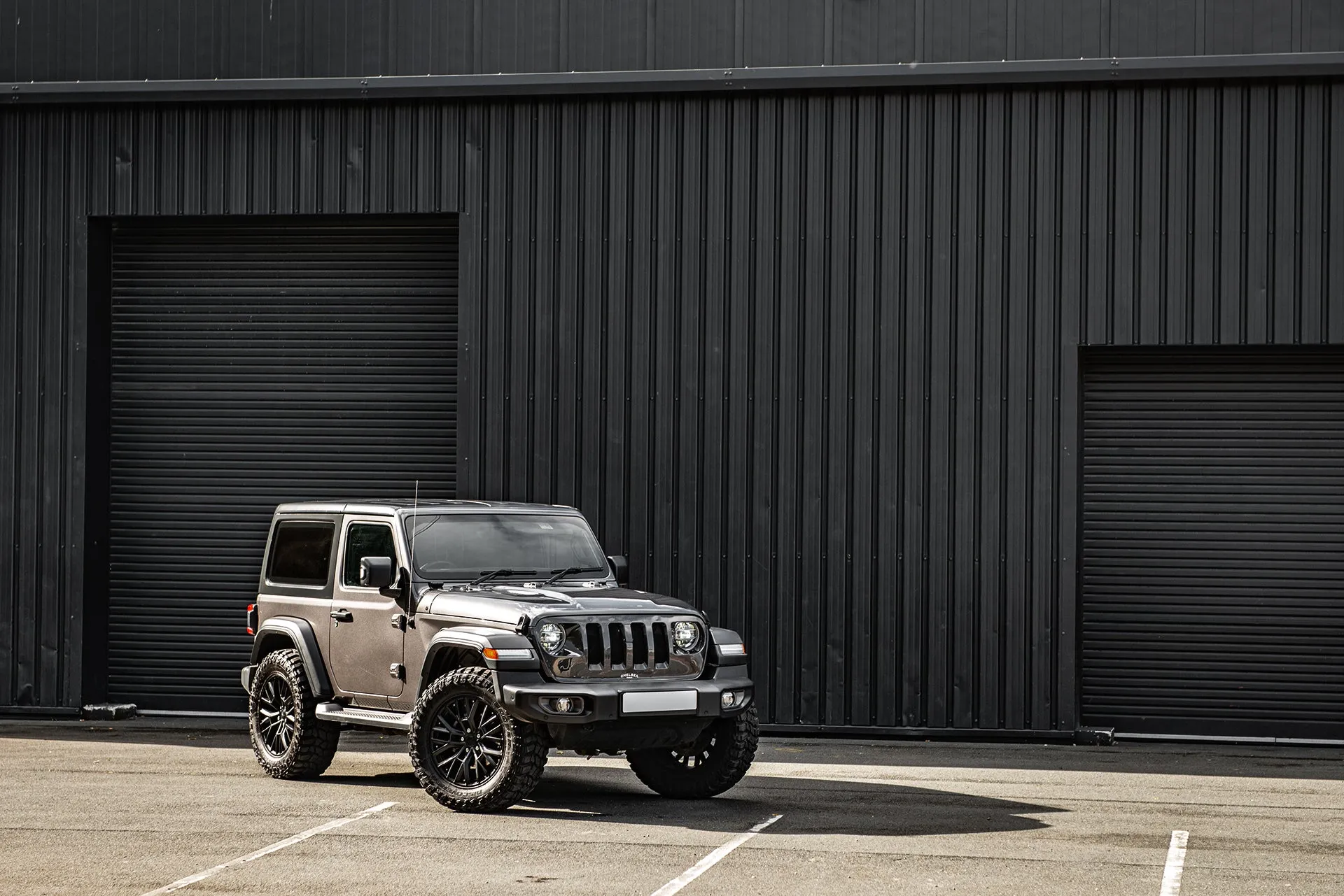 Silver Edition Of Jeep Wrangler JL 2 Door