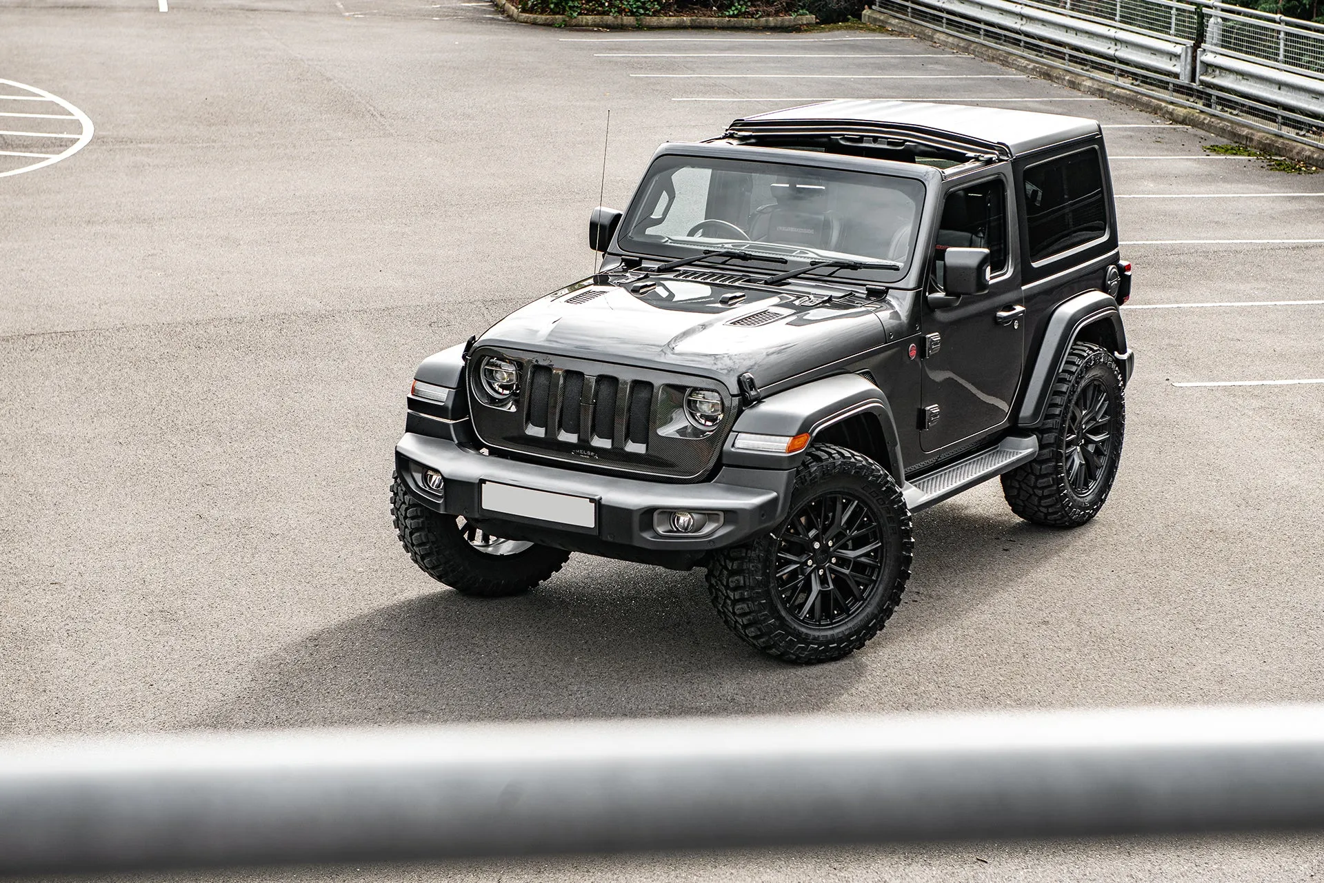 Silver Edition Of Jeep Wrangler JL 2 Door