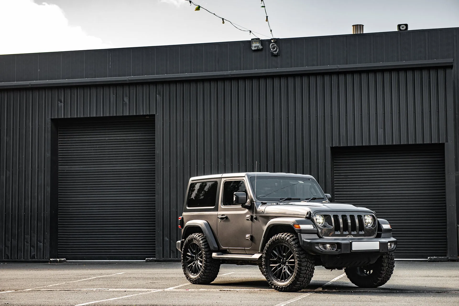 Silver Edition Of Jeep Wrangler JL 2 Door