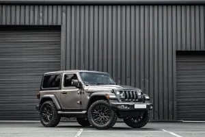 Silver Edition Of Jeep Wrangler JL 2 Door