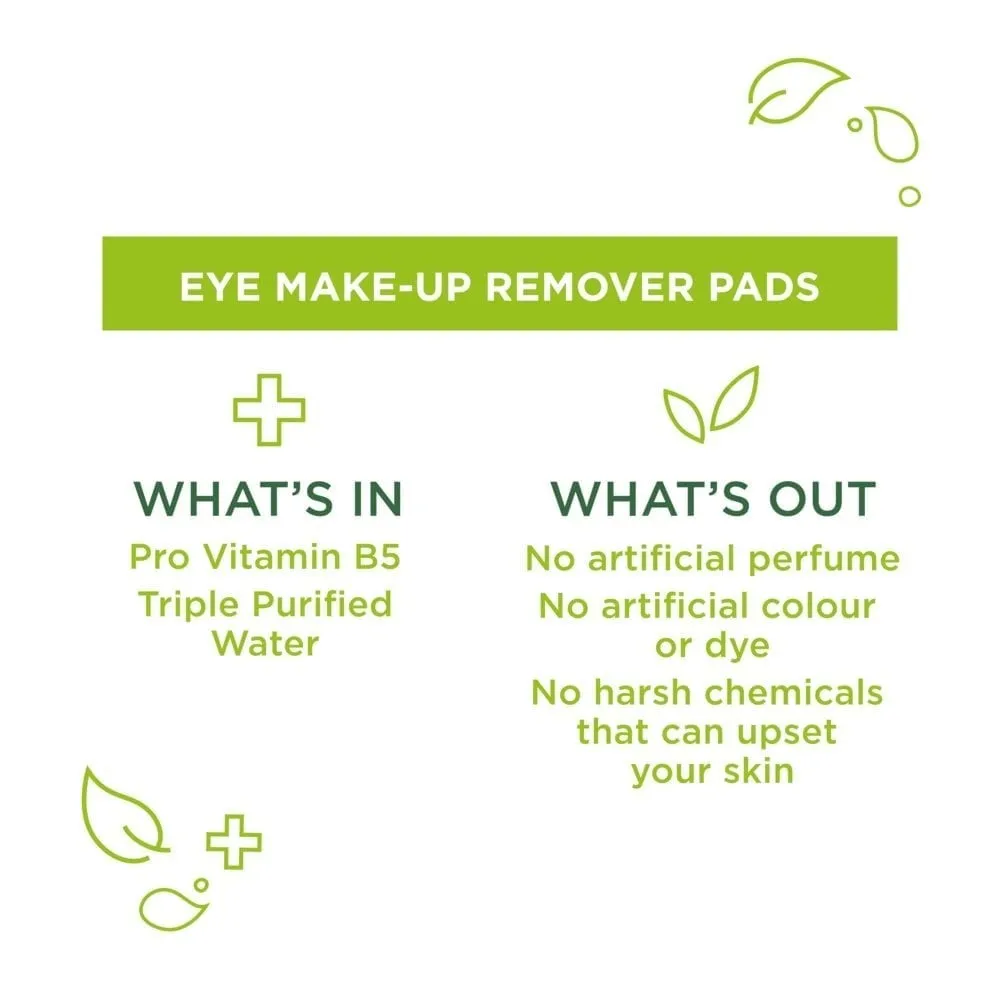 Simple Kind To Skin Eye Makeup Remover Pads Multipack 6 x 20 Wipes