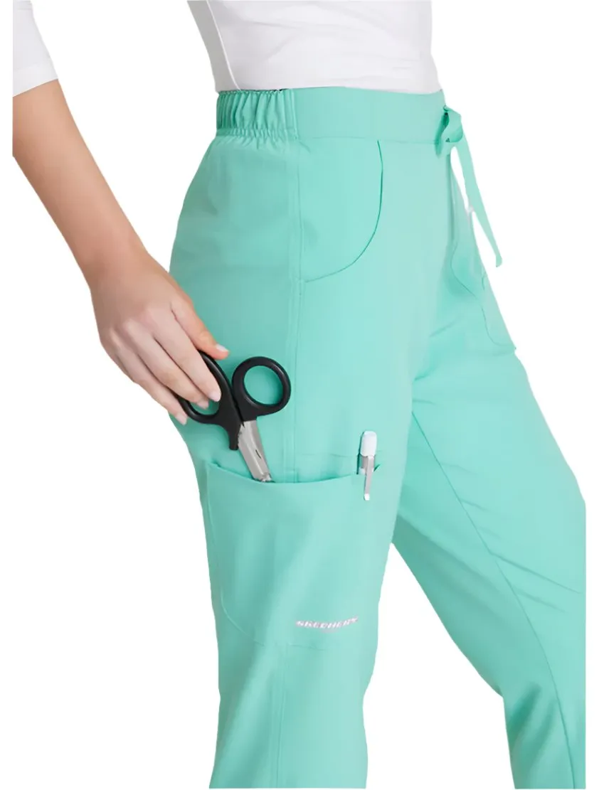 Skechers™ by Barco Breeze 3-Pocket Curved V-Neck Scrub Top