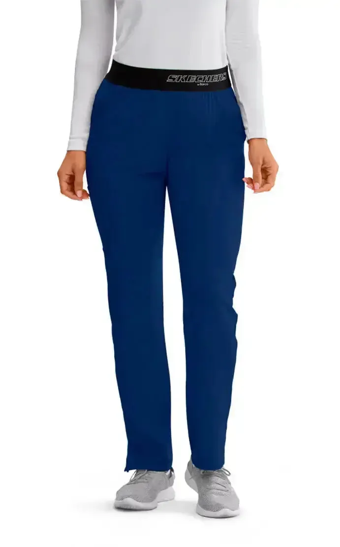 SKECHERS™ by Barco Breeze 3-Pocket Mid-Rise Straight Leg Scrub Pant-Tall