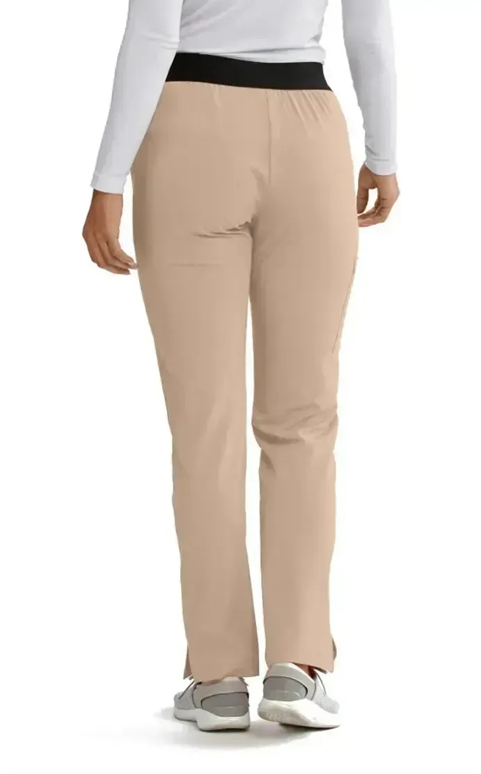 SKECHERS™ by Barco Breeze 3-Pocket Mid-Rise Straight Leg Scrub Pant-Tall