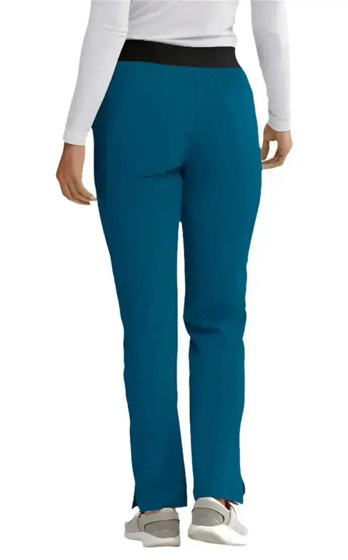 SKECHERS™ by Barco Breeze 3-Pocket Mid-Rise Straight Leg Scrub Pant-Tall