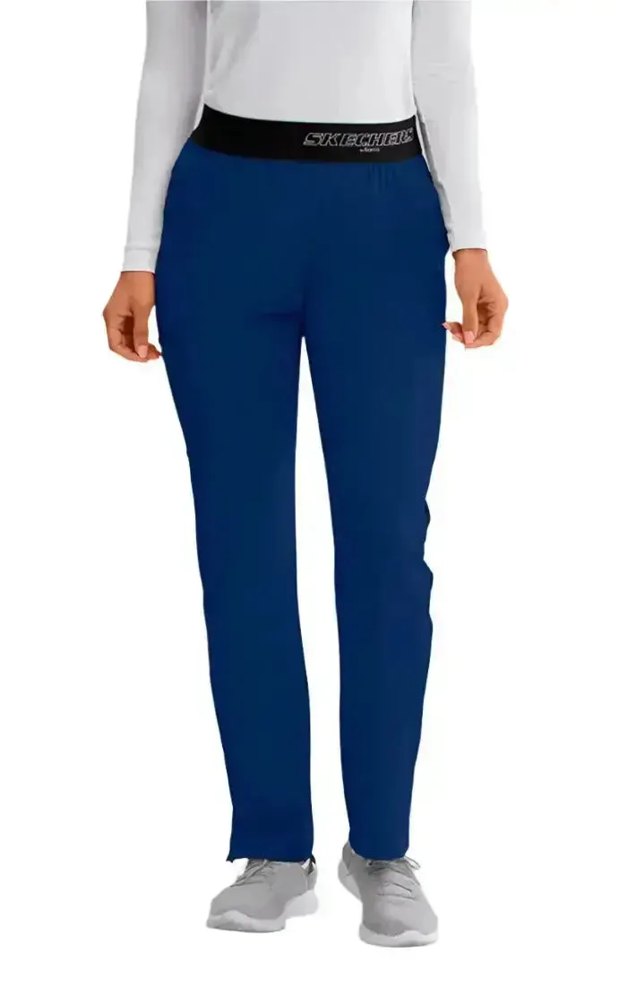 SKECHERS™ by Barco Breeze 3-Pocket Mid-Rise Straight Leg Scrub Pant-Tall