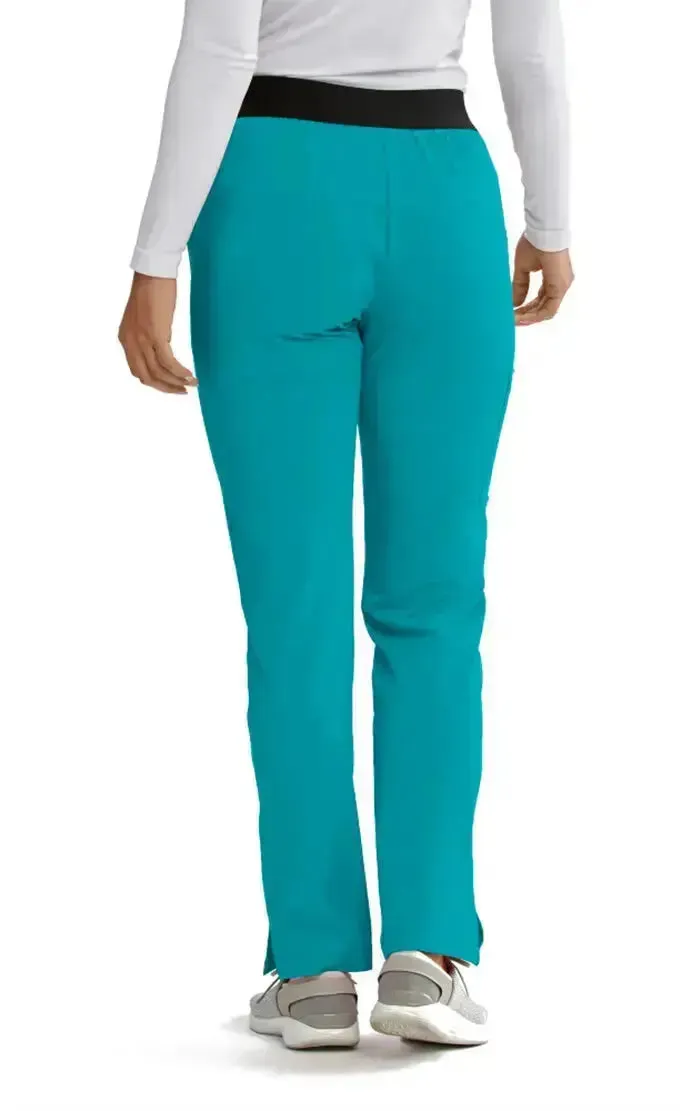 SKECHERS™ by Barco Breeze 3-Pocket Mid-Rise Straight Leg Scrub Pant-Tall