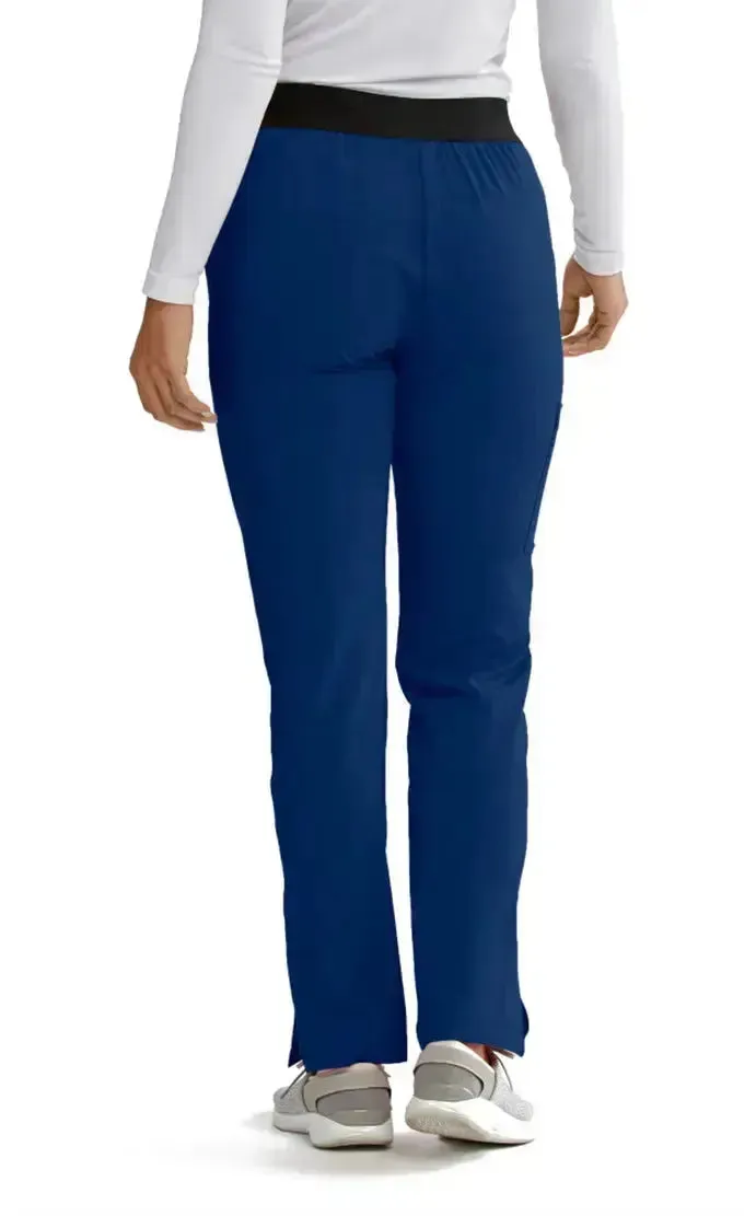 SKECHERS™ by Barco Breeze 3-Pocket Mid-Rise Straight Leg Scrub Pant-Tall