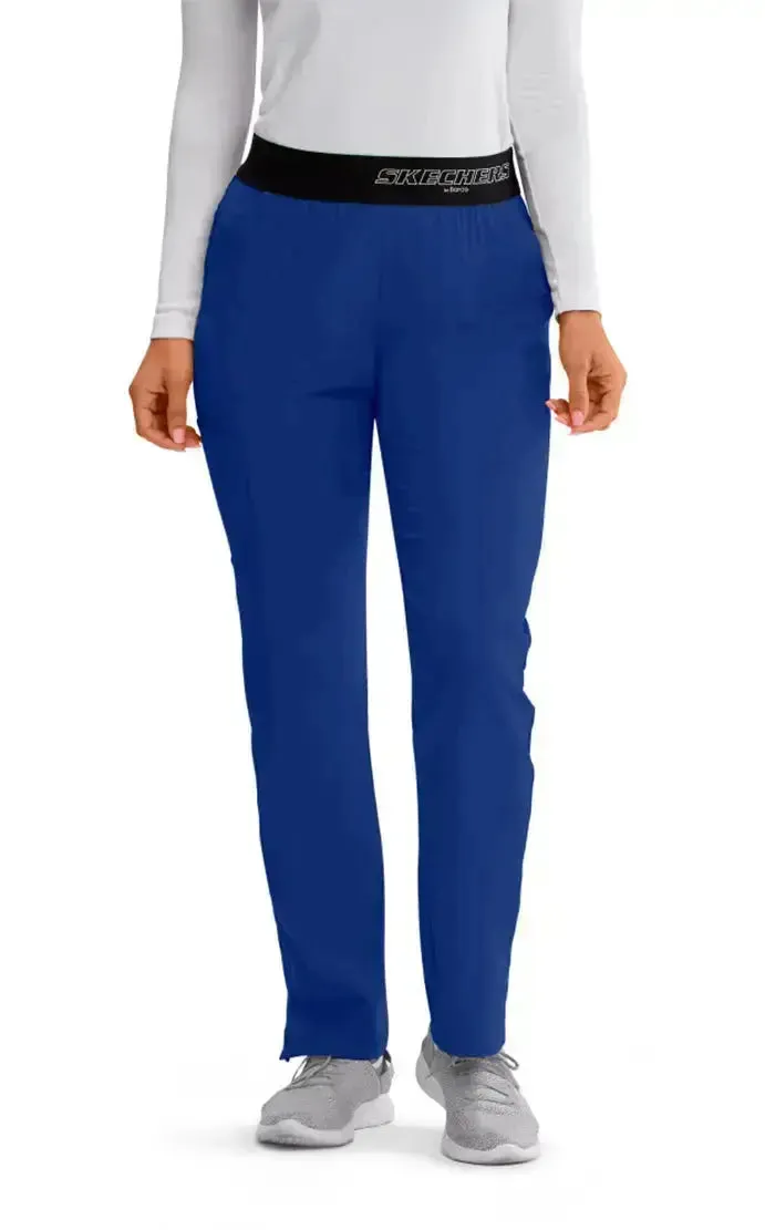 SKECHERS™ by Barco Breeze 3-Pocket Mid-Rise Straight Leg Scrub Pant-Tall