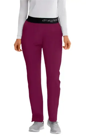 SKECHERS™ by Barco Breeze 3-Pocket Mid-Rise Straight Leg Scrub Pant-Tall