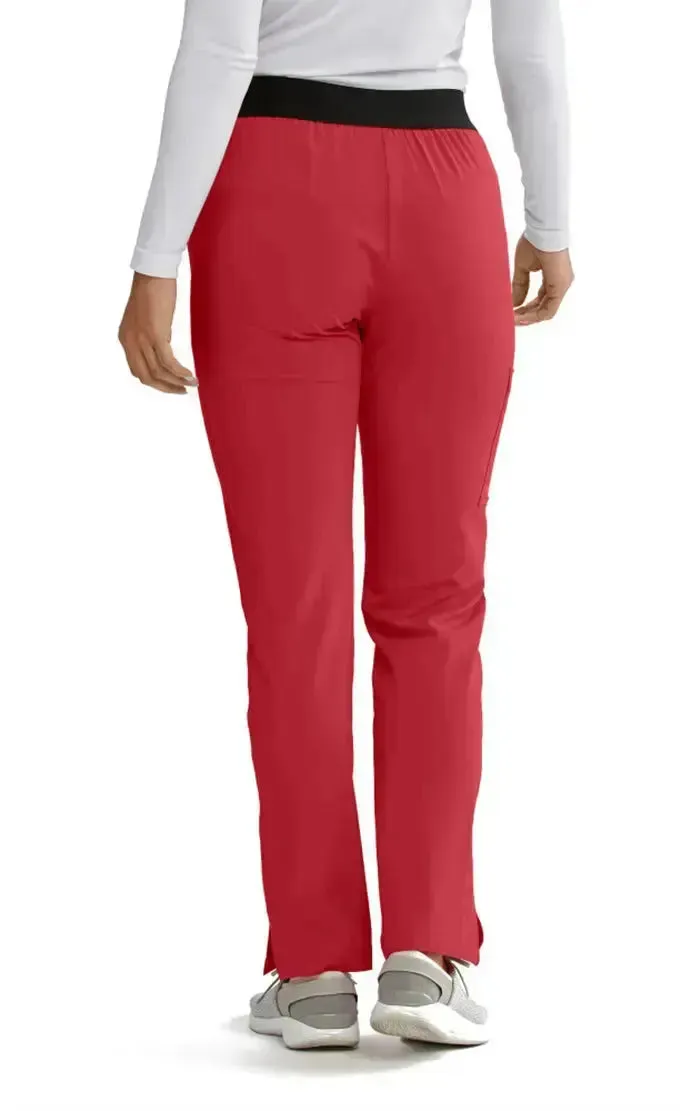 SKECHERS™ by Barco Breeze 3-Pocket Mid-Rise Straight Leg Scrub Pant-Tall