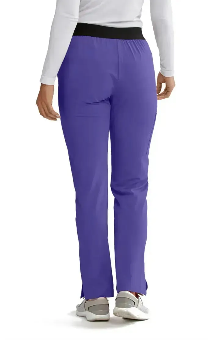 SKECHERS™ by Barco Breeze 3-Pocket Mid-Rise Straight Leg Scrub Pant-Tall