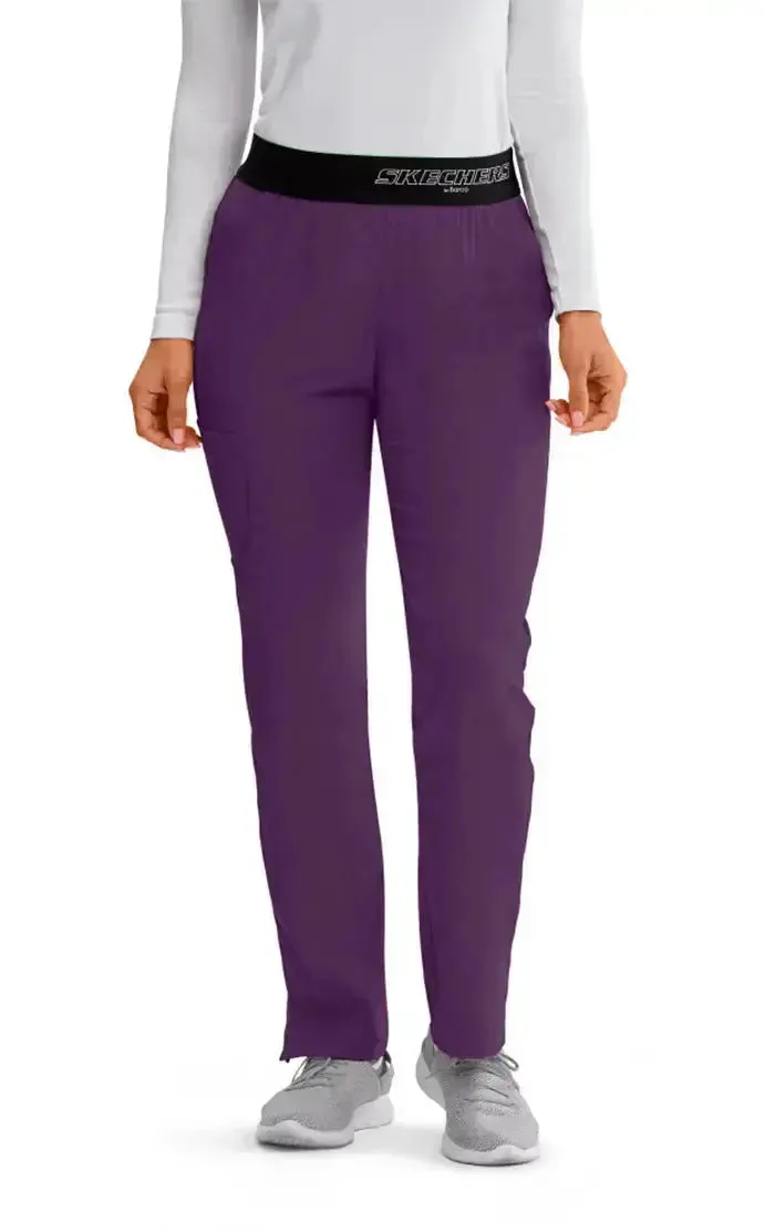 SKECHERS™ by Barco Breeze 3-Pocket Mid-Rise Straight Leg Scrub Pant-Tall