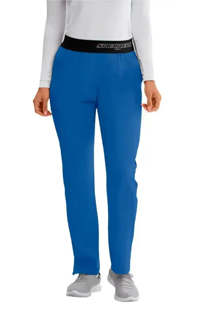 SKECHERS™ by Barco Breeze 3-Pocket Mid-Rise Straight Leg Scrub Pant-Tall
