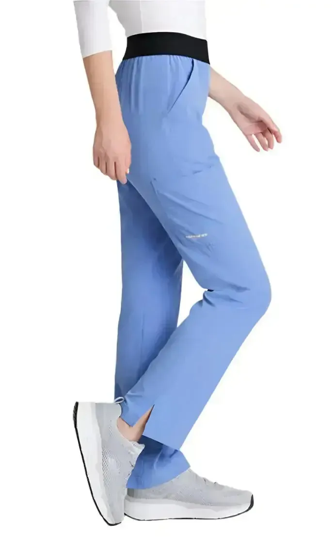 SKECHERS™ by Barco Breeze 3-Pocket Mid-Rise Straight Leg Scrub Pant-Tall
