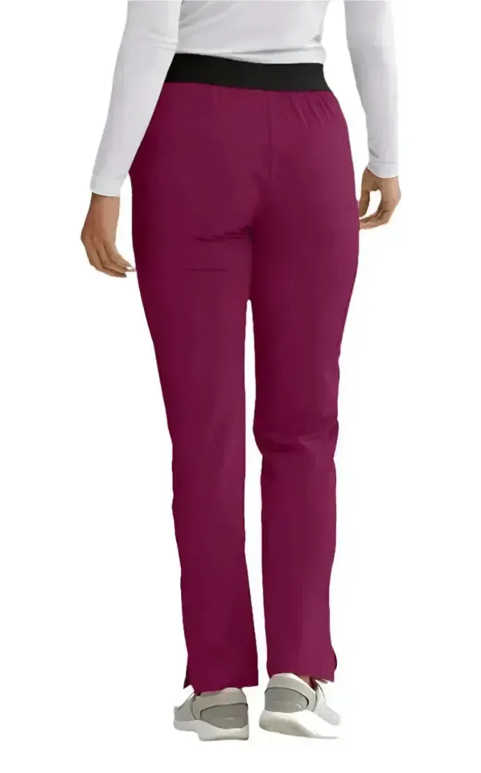 SKECHERS™ by Barco Breeze 3-Pocket Mid-Rise Straight Leg Scrub Pant-Tall