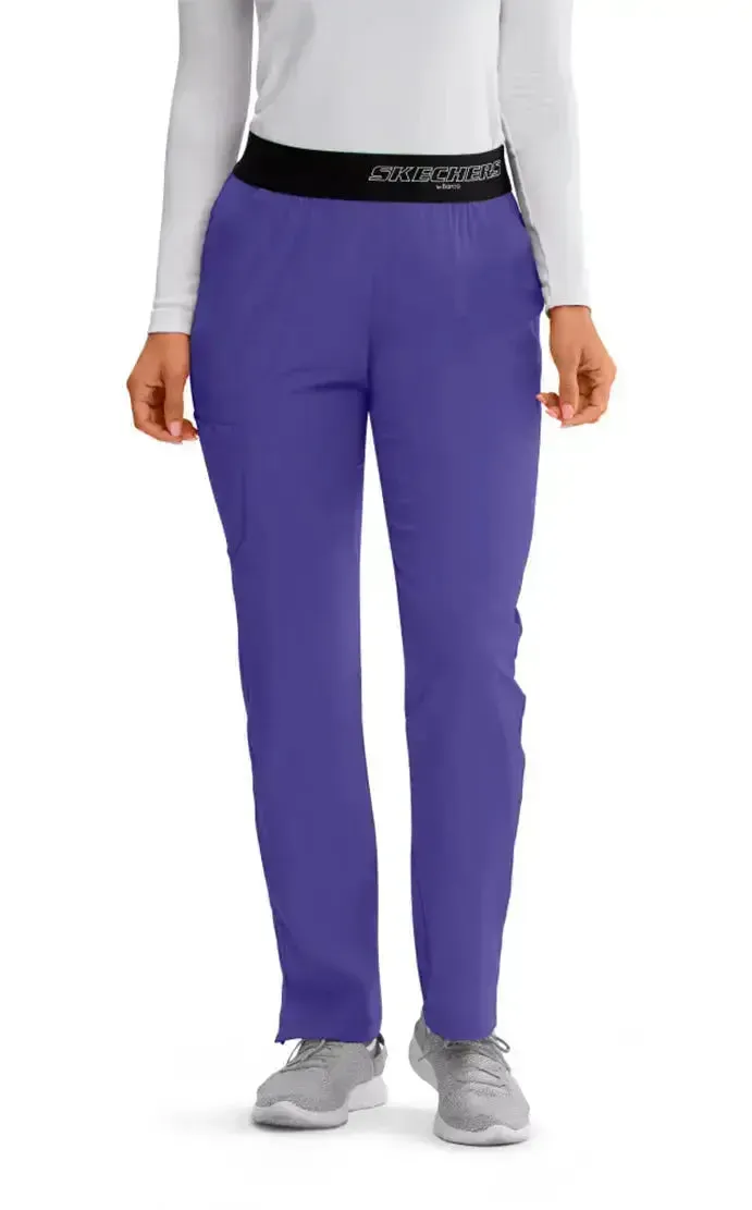 SKECHERS™ by Barco Breeze 3-Pocket Mid-Rise Straight Leg Scrub Pant-Tall
