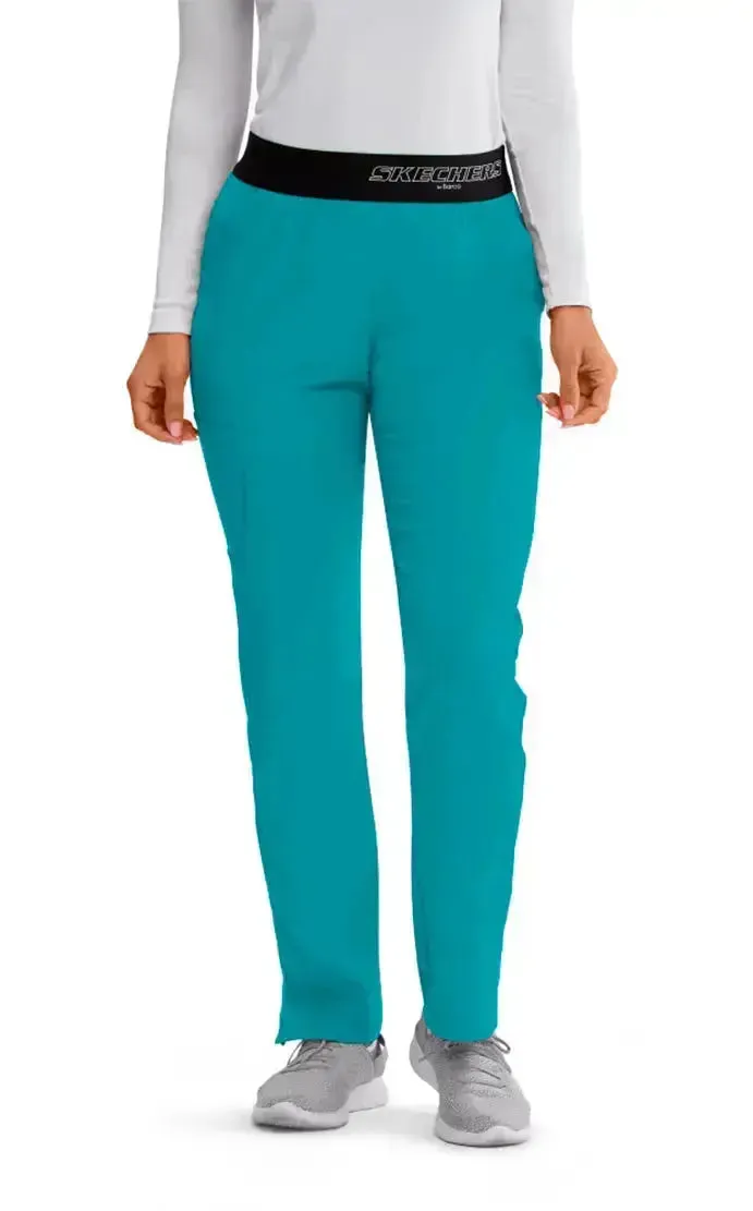 SKECHERS™ by Barco Breeze 3-Pocket Mid-Rise Straight Leg Scrub Pant-Tall