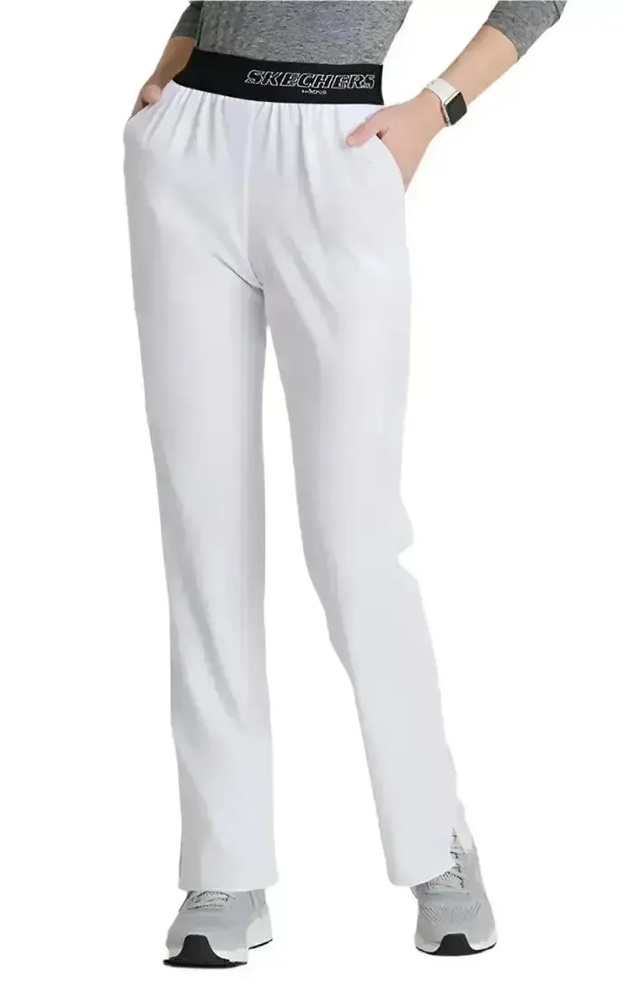 SKECHERS™ by Barco Breeze 3-Pocket Mid-Rise Straight Leg Scrub Pant-Tall