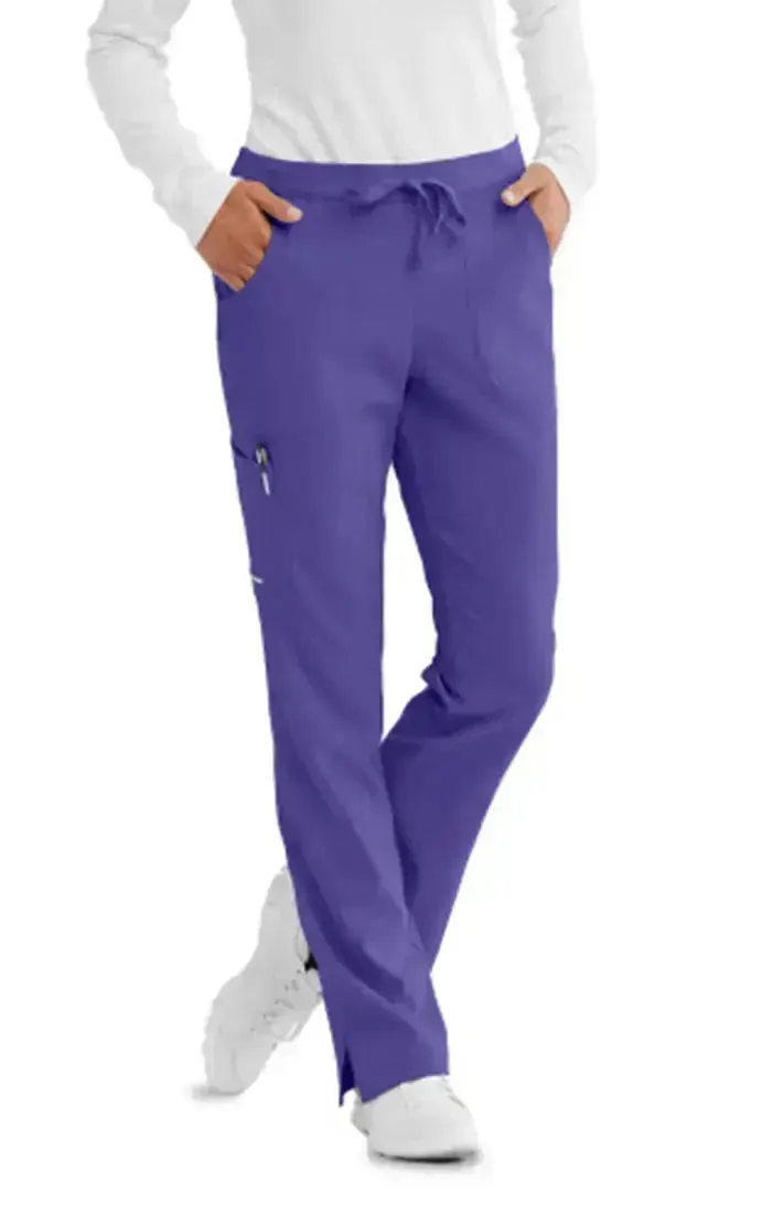 SKECHERS™ by Barco Reliance 3-Pocket Mid-Rise Straight Leg Scrub Pant-Plus