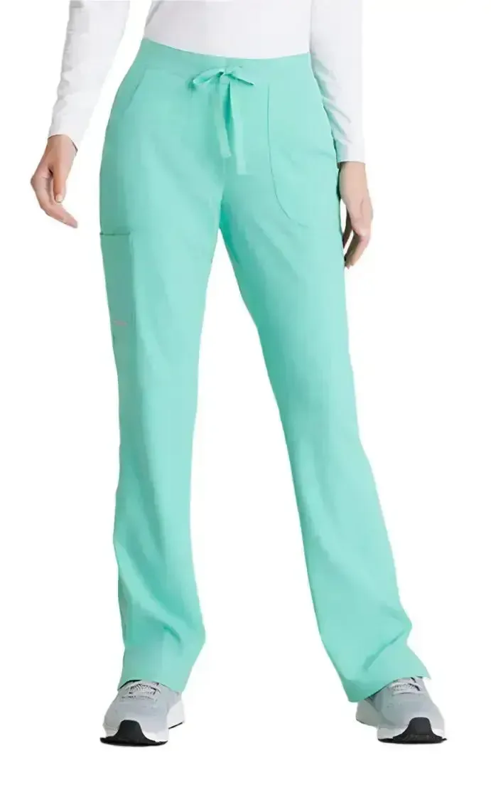 SKECHERS™ by Barco Reliance 3-Pocket Mid-Rise Straight Leg Scrub Pant-Plus