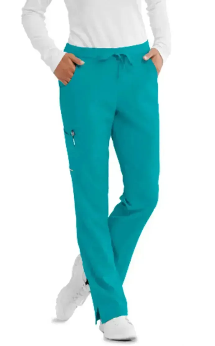SKECHERS™ by Barco Reliance 3-Pocket Mid-Rise Straight Leg Scrub Pant-Plus