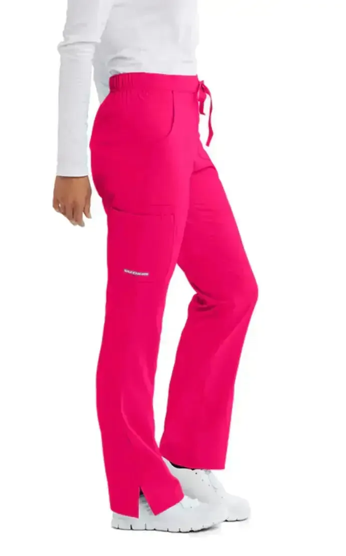 SKECHERS™ by Barco Reliance 3-Pocket Mid-Rise Straight Leg Scrub Pant-Plus