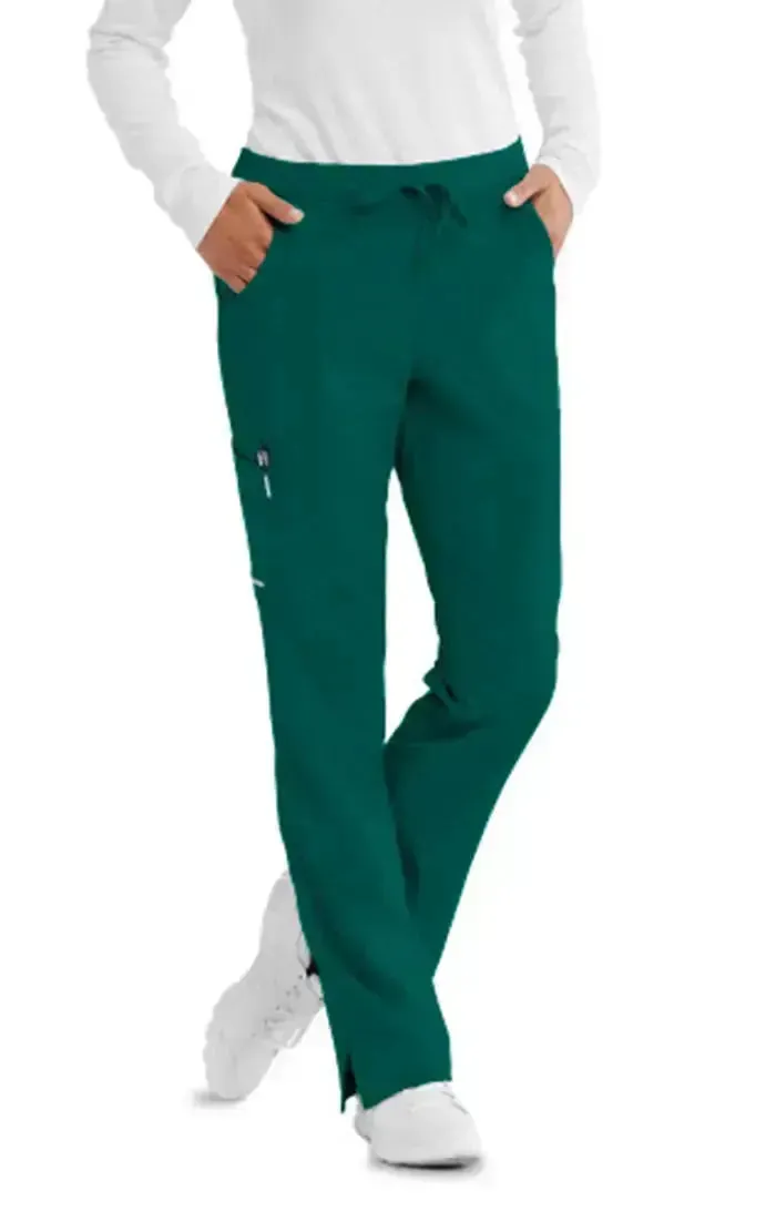 SKECHERS™ by Barco Reliance 3-Pocket Mid-Rise Straight Leg Scrub Pant-Plus