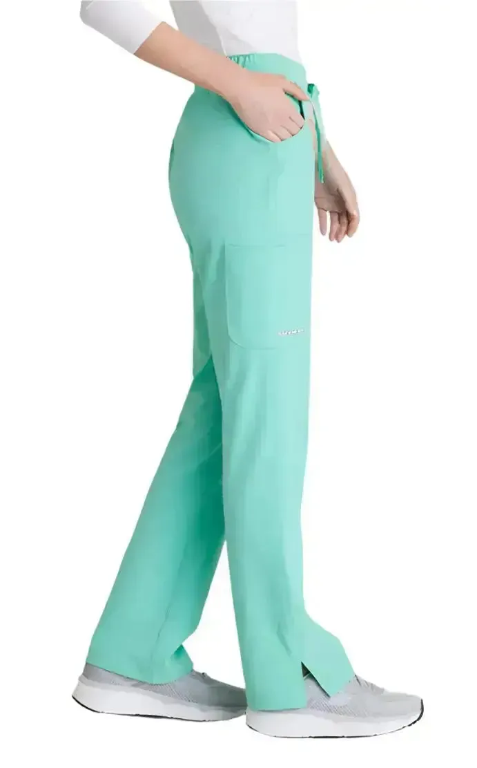 SKECHERS™ by Barco Reliance 3-Pocket Mid-Rise Straight Leg Scrub Pant-Plus