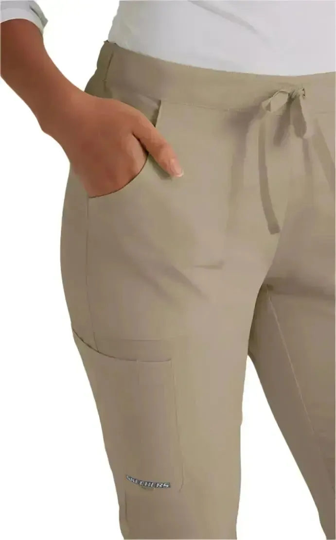 SKECHERS™ by Barco Reliance 3-Pocket Mid-Rise Straight Leg Scrub Pant-Plus